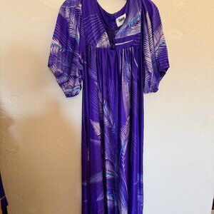 Malama Sophistacates Hawaii Full-length dress, Purple, XL
